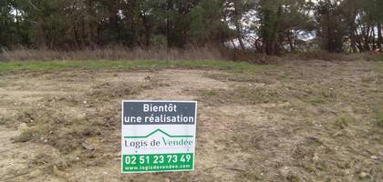 Terrain à Brem-sur-Mer en Vendée (85) de 455 m² à vendre au prix de 114000€