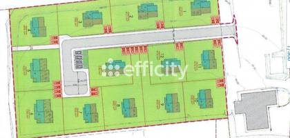 Terrain à Sainte-Suzanne-sur-Vire en Manche (50) de 704 m² à vendre au prix de 39500€