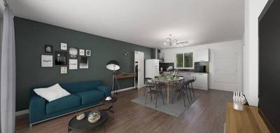 Terrain et maison à Anneyron en Drôme (26) de 83 m² à vendre au prix de 307480€ - 2