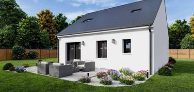 Terrain et maison à Montval-sur-Loir en Sarthe (72) de 84 m² à vendre au prix de 175170€ - 2