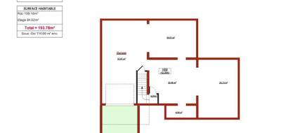 Terrain et maison à Chatou en Yvelines (78) de 190 m² à vendre au prix de 1032000€ - 4