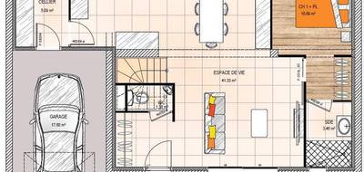 Terrain et maison à Montrevault-sur-Èvre en Maine-et-Loire (49) de 110 m² à vendre au prix de 252800€ - 4