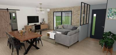 Terrain et maison à Saint-Paul-le-Jeune en Ardèche (07) de 105 m² à vendre au prix de 328500€ - 3