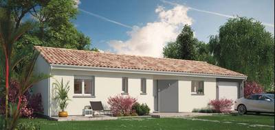 Terrain et maison à Saint-Médard-en-Jalles en Gironde (33) de 65 m² à vendre au prix de 343835€ - 2
