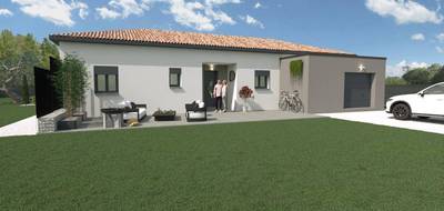 Terrain et maison à Saint-Paul-le-Jeune en Ardèche (07) de 140 m² à vendre au prix de 362000€ - 3
