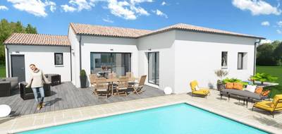 Terrain et maison à Anneyron en Drôme (26) de 106 m² à vendre au prix de 334163€ - 1