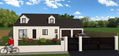 Terrain et maison à Veigné en Indre-et-Loire (37) de 126 m² à vendre au prix de 321000€ - 1