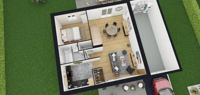 Terrain et maison à Roumare en Seine-Maritime (76) de 80 m² à vendre au prix de 250441€ - 2