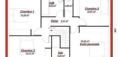 Terrain et maison à Chatou en Yvelines (78) de 140 m² à vendre au prix de 795000€ - 4