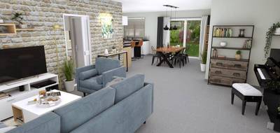 Terrain et maison à Savonnières en Indre-et-Loire (37) de 117 m² à vendre au prix de 349800€ - 1