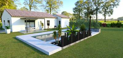 Terrain et maison à Courry en Gard (30) de 128 m² à vendre au prix de 339700€ - 2