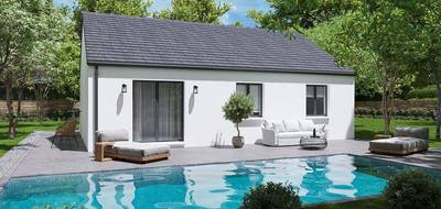 Terrain et maison à Bussac en Dordogne (24) de 74 m² à vendre au prix de 134274€ - 2