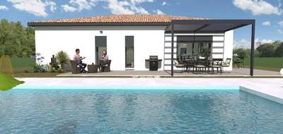 Terrain et maison à Saint-Paul-le-Jeune en Ardèche (07) de 112 m² à vendre au prix de 288000€ - 1