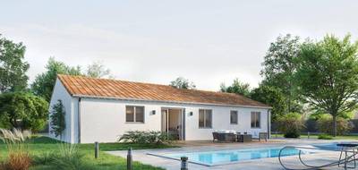 Terrain et maison à Guéreins en Ain (01) de 90 m² à vendre au prix de 257250€ - 2