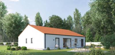 Terrain et maison à Montaigu-Vendée en Vendée (85) de 80 m² à vendre au prix de 186353€ - 1