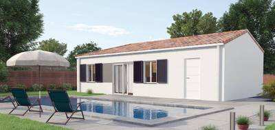 Terrain et maison à Pornic en Loire-Atlantique (44) de 80 m² à vendre au prix de 289598€ - 2