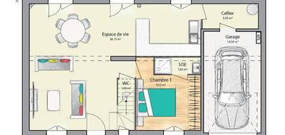 Terrain et maison à Brie-Comte-Robert en Seine-et-Marne (77) de 90 m² à vendre au prix de 359000€ - 4