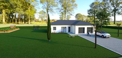 Terrain et maison à Compreignac en Haute-Vienne (87) de 118 m² à vendre au prix de 236990€ - 2