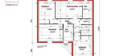 Terrain et maison à Chatou en Yvelines (78) de 140 m² à vendre au prix de 818000€ - 4