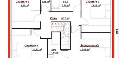 Terrain et maison à Chatou en Yvelines (78) de 110 m² à vendre au prix de 778000€ - 4