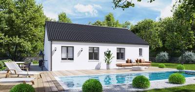 Terrain et maison à Pouilley-les-Vignes en Doubs (25) de 73 m² à vendre au prix de 243474€ - 2