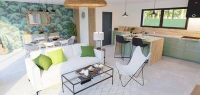 Terrain et maison à Berrias-et-Casteljau en Ardèche (07) de 106 m² à vendre au prix de 309500€ - 2