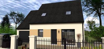 Terrain et maison à Mareuil-lès-Meaux en Seine-et-Marne (77) de 93 m² à vendre au prix de 397550€ - 1