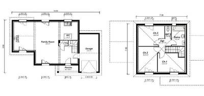 Terrain et maison à Mizérieux en Loire (42) de 97 m² à vendre au prix de 242000€ - 3