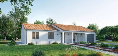 Terrain et maison à Guéreins en Ain (01) de 90 m² à vendre au prix de 257250€ - 1