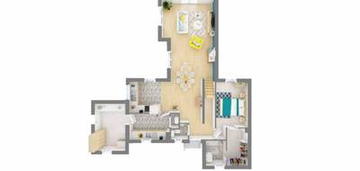 Terrain et maison à L'Houmeau en Charente-Maritime (17) de 122 m² à vendre au prix de 434953€ - 4