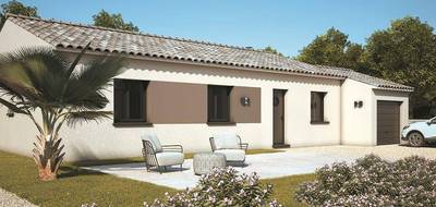 Terrain et maison à Granges-les-Beaumont en Drôme (26) de 120 m² à vendre au prix de 359000€ - 2