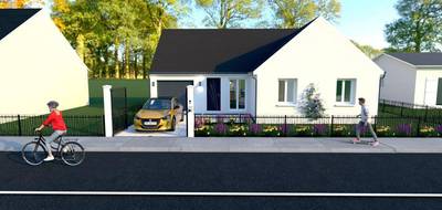 Terrain et maison à Veigné en Indre-et-Loire (37) de 82 m² à vendre au prix de 239500€ - 1
