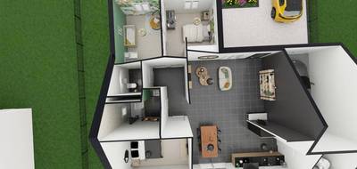 Terrain et maison à Veigné en Indre-et-Loire (37) de 82 m² à vendre au prix de 239500€ - 4