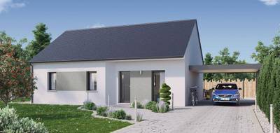 Terrain et maison à Veigné en Indre-et-Loire (37) de 518 m² à vendre au prix de 220448€ - 1
