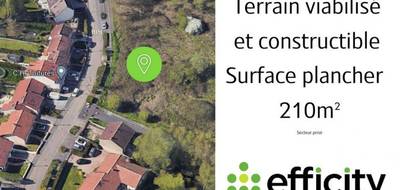 Terrain à Woippy en Moselle (57) de 619 m² à vendre au prix de 199900€ - 1