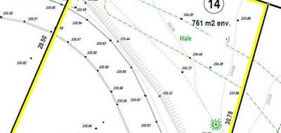 Terrain à Montbéliard en Doubs (25) de 761 m² à vendre au prix de 65000€ - 2