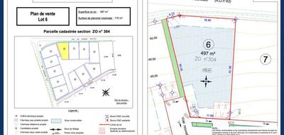 Terrain à Pléboulle en Côtes-d'Armor (22) de 497 m² à vendre au prix de 57403€ - 3