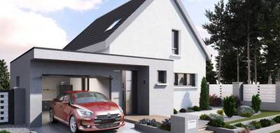 Terrain et maison à Algolsheim en Haut-Rhin (68) de 458 m² à vendre au prix de 311700€ - 1
