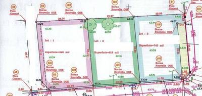 Terrain à Brionne en Eure (27) de 854 m² à vendre au prix de 36000€ - 2