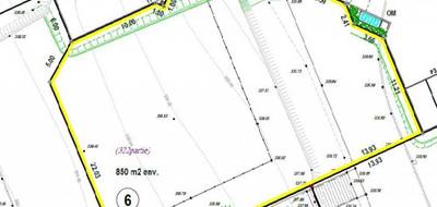 Terrain à Montbéliard en Doubs (25) de 850 m² à vendre au prix de 72500€ - 3