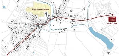 Terrain à Semblançay en Indre-et-Loire (37) de 549 m² à vendre au prix de 70600€ - 4