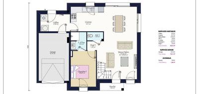 Terrain et maison à Trélazé en Maine-et-Loire (49) de 249 m² à vendre au prix de 284880€ - 4