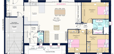 Terrain et maison à Morannes sur Sarthe-Daumeray en Maine-et-Loire (49) de 1155 m² à vendre au prix de 287313€ - 4