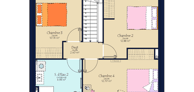 Terrain et maison à Tiercé en Maine-et-Loire (49) de 215 m² à vendre au prix de 209631€ - 4