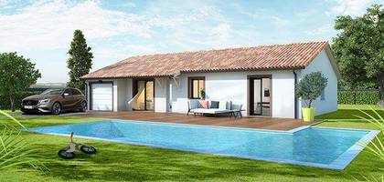 Terrain et maison à Reyssouze en Ain (01) de 900 m² à vendre au prix de 194000€