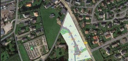 Terrain à Bréauté en Seine-Maritime (76) de 500 m² à vendre au prix de 79000€