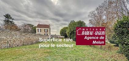 Terrain à Vaux-le-Pénil en Seine-et-Marne (77) de 1330 m² à vendre au prix de 198000€