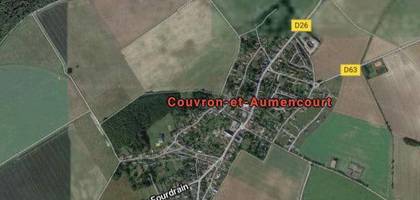 Terrain à Couvron-et-Aumencourt en Aisne (02) de 806 m² à vendre au prix de 39494€