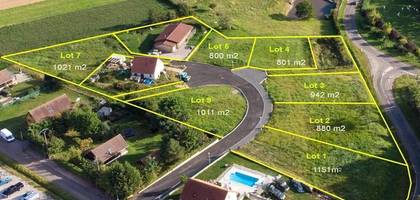 Terrain à Thury en Côte-d'Or (21) de 880 m² à vendre au prix de 26129€
