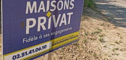 Terrain à Mareuil-sur-Lay-Dissais en Vendée (85) de 298 m² à vendre au prix de 24650€